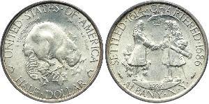 1/2 Dollar Vereinigten Staaten von Amerika (1776 - ) Silber 