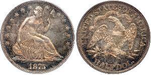 1/2 Dollar Vereinigten Staaten von Amerika (1776 - ) Silber 