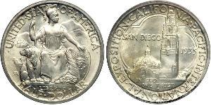 1/2 Dollar Vereinigten Staaten von Amerika (1776 - ) Silber 