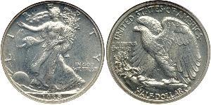 1/2 Dollar Vereinigten Staaten von Amerika (1776 - ) Silber 