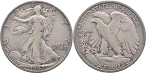 1/2 Dollar Vereinigten Staaten von Amerika (1776 - ) Silber 