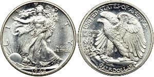 1/2 Dollar Vereinigten Staaten von Amerika (1776 - ) Silber 