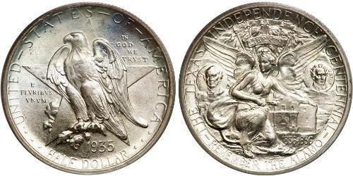 1/2 Dollar Vereinigten Staaten von Amerika (1776 - ) Silber 