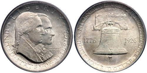 1/2 Dollar Vereinigten Staaten von Amerika (1776 - ) Silber George Washington