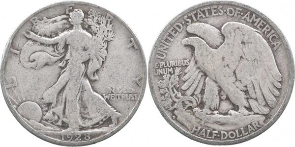 1/2 Dollar Vereinigten Staaten von Amerika (1776 - ) Silber 