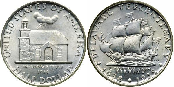 1/2 Dollar Vereinigten Staaten von Amerika (1776 - ) Silber 