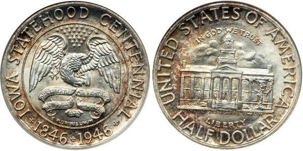 1/2 Dollar Vereinigten Staaten von Amerika (1776 - ) Silber 