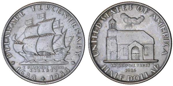 1/2 Dollar Vereinigten Staaten von Amerika (1776 - ) Silber 