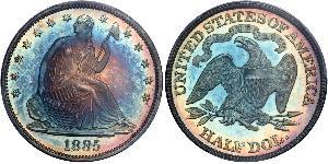 1/2 Dollar USA (1776 - ) Silver 