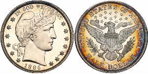 1/2 Dollar USA (1776 - ) Silver 