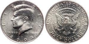 1/2 Dollar USA (1776 - ) Silver John Fitzgerald Kennedy (1917-1963)