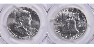 1/2 Dollar USA (1776 - ) Silver Franklin Delano Roosevelt (1882-1945)