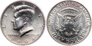 1/2 Dollar USA (1776 - ) Silver John Fitzgerald Kennedy (1917-1963)