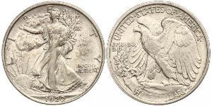 1/2 Dollar USA (1776 - ) Silver 