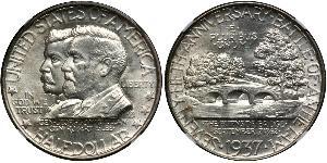 1/2 Dollar USA (1776 - ) Silver 