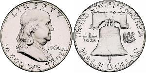 1/2 Dollar USA (1776 - ) Silver Franklin Delano Roosevelt (1882-1945)