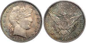 1/2 Dollar USA (1776 - ) Silver 