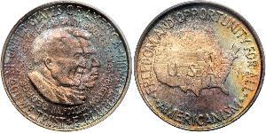 1/2 Dollar USA (1776 - ) Silver 