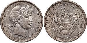 1/2 Dollar USA (1776 - ) Silver 