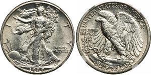 1/2 Dollar USA (1776 - ) Silver 