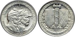 1/2 Dollar USA (1776 - ) Silver 