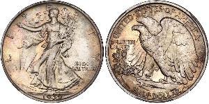 1/2 Dollar USA (1776 - ) Silver 