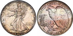 1/2 Dollar USA (1776 - ) Silver 