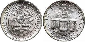 1/2 Dollar USA (1776 - ) Silver 