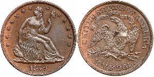 1/2 Dollar USA (1776 - ) Silver 