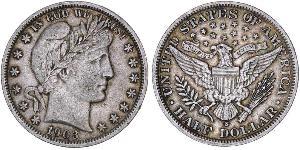 1/2 Dollar USA (1776 - ) Silver 