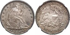 1/2 Dollar USA (1776 - ) Silver 