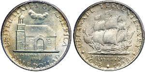 1/2 Dollar USA (1776 - ) Silver 