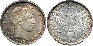 1/2 Dollar USA (1776 - ) Silver 