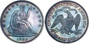 1/2 Dollar USA (1776 - ) Silver 