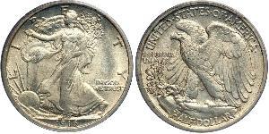 1/2 Dollar USA (1776 - ) Silver 