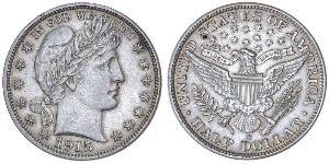 1/2 Dollar USA (1776 - ) Silver 