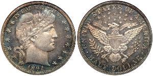 1/2 Dollar USA (1776 - ) Silver 