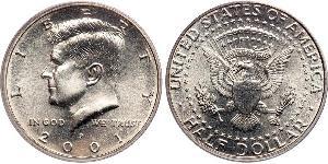 1/2 Dollar USA (1776 - ) Silver John Fitzgerald Kennedy (1917-1963)