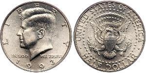 1/2 Dollar USA (1776 - ) Silver John Fitzgerald Kennedy (1917-1963)