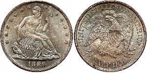 1/2 Dollar USA (1776 - ) Silver 