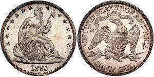 1/2 Dollar USA (1776 - ) Silver 