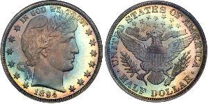 1/2 Dollar USA (1776 - ) Silver 