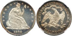 1/2 Dollar USA (1776 - ) Silver 