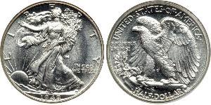 1/2 Dollar USA (1776 - ) Silver 