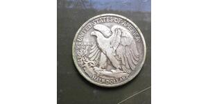 1/2 Dollar USA (1776 - ) Silver 