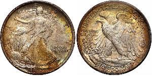 1/2 Dollar USA (1776 - ) Silver 