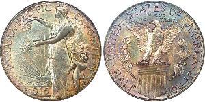 1/2 Dollar USA (1776 - ) Silver 