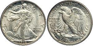 1/2 Dollar USA (1776 - ) Silver 