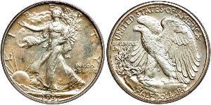 1/2 Dollar USA (1776 - ) Silver 