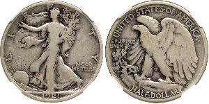 1/2 Dollar USA (1776 - ) Silver 